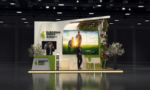 3D Exhibition Booth Design Dubai